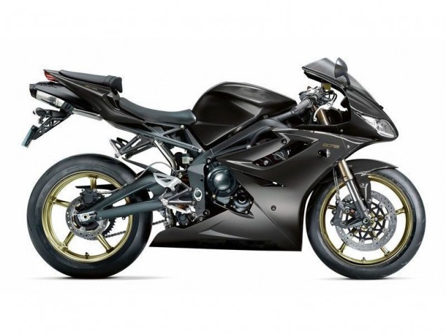 Noir Mat 06-08 Daytona 675 Triple Carénage Moto Noir Mat 06-08 Daytona 675 Triple Carénage Moto
