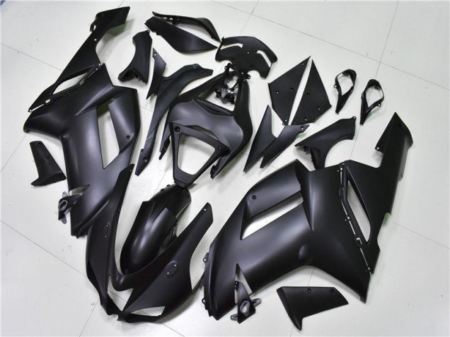 Noir Mat 07-08 ZX6R Carénage Moto Noir Mat 07-08 ZX6R Carénage Moto