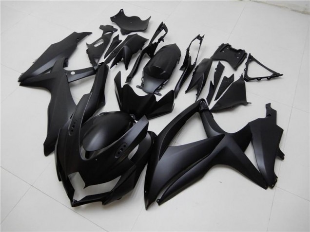 Noir Mat 08-10 GSXR 600/750 Carénage Moto Noir Mat 08-10 GSXR 600/750 Carénage Moto