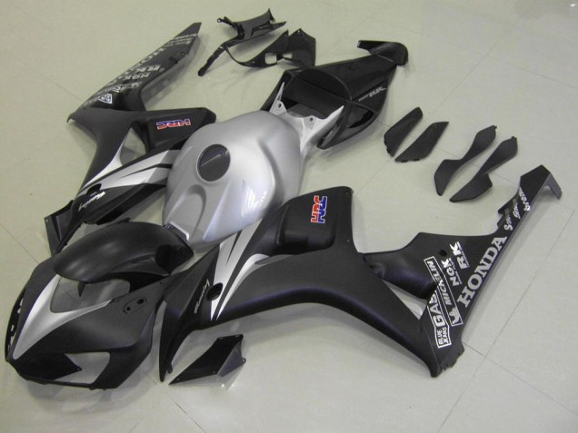 Noir Mat Argent 06-07 CBR1000RR Carénage Moto