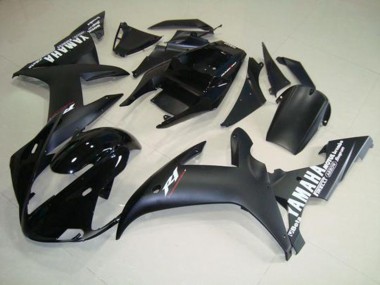 Noir Mat Blanc 02-03 YZF R1 Carénage Moto
