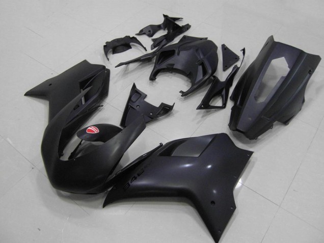 Noir Mat Courses Verision 07-14 Ducati 848 1098 1198 Carénage Moto Noir Mat Courses Verision 07-14 Ducati 848 1098 1198 Carénage Moto