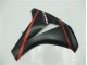Noir Mat Rouge 08-11 CBR1000RR Carénage Moto Noir Mat Rouge 08-11 CBR1000RR Carénage Moto