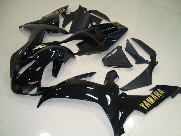 Noir Or 02-03 YZF R1 Carénage Moto Noir Or 02-03 YZF R1 Carénage Moto