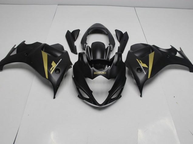 Noir Or 08-13 GSX650F Carénage Moto Noir Or 08-13 GSX650F Carénage Moto