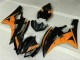 Noir Orange 06-07 YZF R6 Carénage Moto Noir Orange 06-07 YZF R6 Carénage Moto