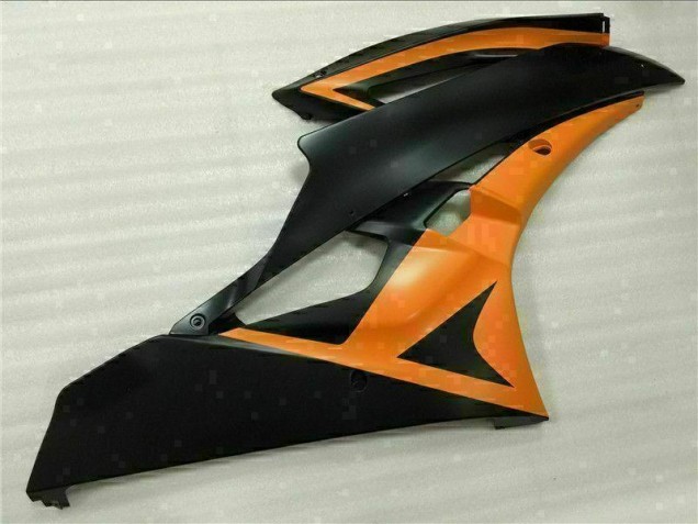 Noir Orange 06-07 YZF R6 Carénage Moto Noir Orange 06-07 YZF R6 Carénage Moto
