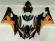 Noir Orange 06-07 YZF R6 Carénage Moto Noir Orange 06-07 YZF R6 Carénage Moto