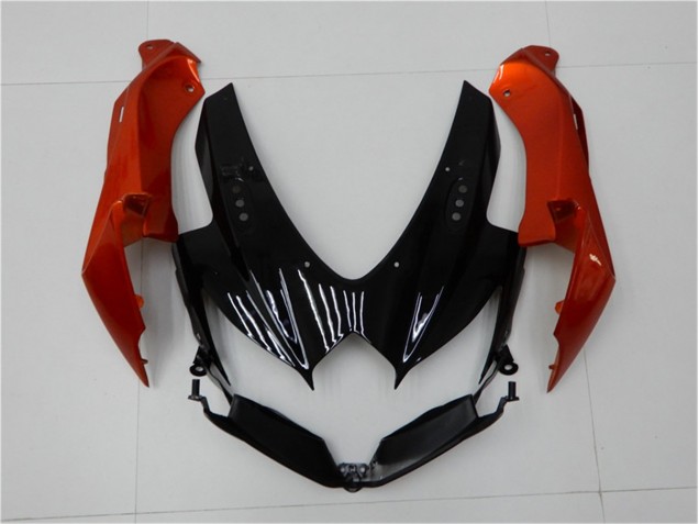 Noir Orange Gris 08-10 GSXR 600/750 Carénage Moto Noir Orange Gris 08-10 GSXR 600/750 Carénage Moto