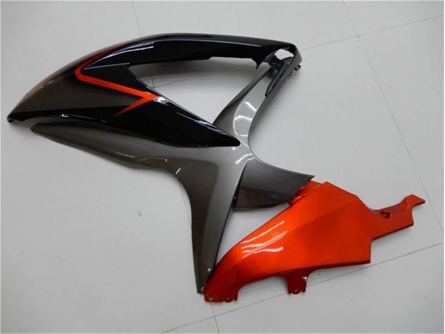 Noir Orange Gris 08-10 GSXR 600/750 Carénage Moto Noir Orange Gris 08-10 GSXR 600/750 Carénage Moto