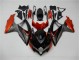 Noir Orange Gris 08-10 GSXR 600/750 Carénage Moto Noir Orange Gris 08-10 GSXR 600/750 Carénage Moto