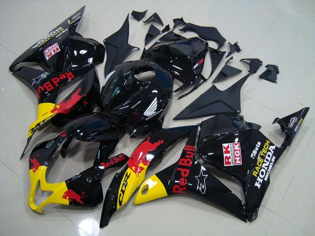 Noir Red Bull 09-12 CBR600RR Carénage Moto