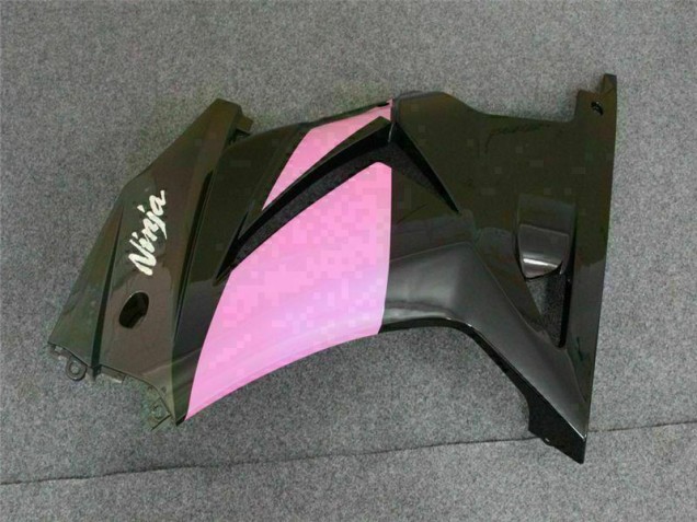 Noir Rose Ninja 08-12 EX250 Carénage Moto Noir Rose Ninja 08-12 EX250 Carénage Moto