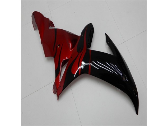 Noir Rouge 02-03 YZF R1 Carénage Moto Noir Rouge 02-03 YZF R1 Carénage Moto