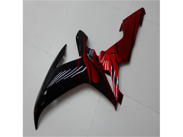 Noir Rouge 02-03 YZF R1 Carénage Moto Noir Rouge 02-03 YZF R1 Carénage Moto