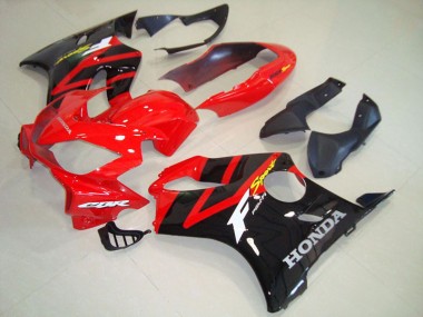 Noir Rouge 04-07 CBR600 F4i Carénage Moto