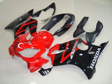 Noir Rouge 04-07 CBR600 F4i Carénages Moto