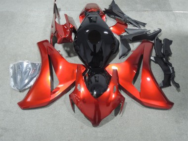 Noir Rouge 08-11 CBR1000RR Carénage Moto