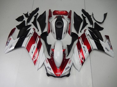 Noir Rouge Blanc 15-22 YZF R3 Carénage Moto