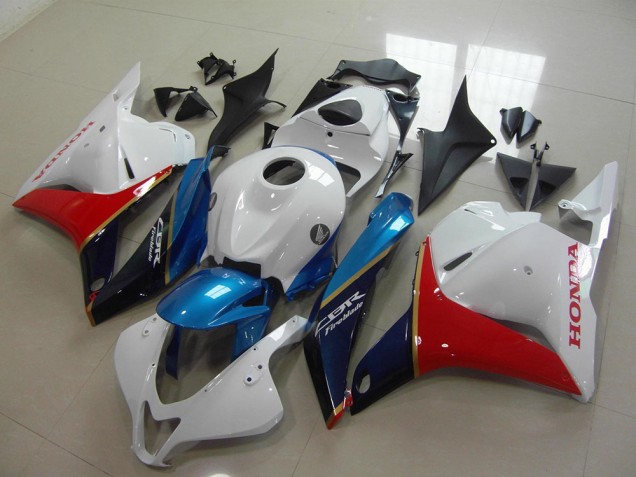 Noir Rouge Bleu 09-12 CBR600RR Carénage Moto Noir Rouge Bleu 09-12 CBR600RR Carénage Moto