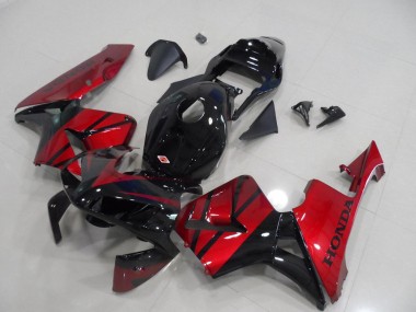 Noir Rouge Bonbon 03-04 CBR600RR Carénage Moto