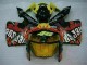 Noir Rouge Jaune 46 05-06 CBR600RR Carénage Moto Noir Rouge Jaune 46 05-06 CBR600RR Carénage Moto