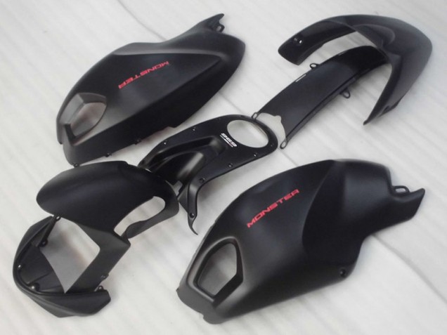 Noir Rouge Monster 08-12 Ducati Monster 696 Carénage Moto Noir Rouge Monster 08-12 Ducati Monster 696 Carénage Moto