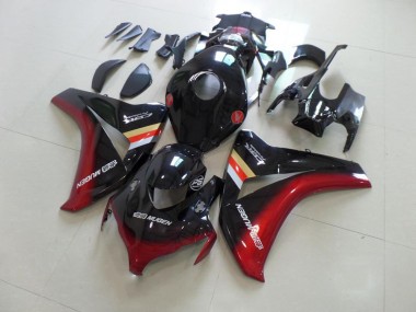 Noir Rouge Mugen 08-11 CBR1000RR Carénage Moto