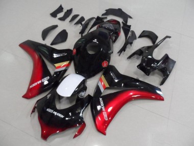 Noir Rouge Mugen 08-11 CBR1000RR Carénages Moto