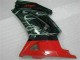 Noir Rouge Ninja 08-12 EX250 Carénage Moto