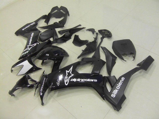 Noir Silkolene 08-10 ZX10R Carénage Moto Noir Silkolene 08-10 ZX10R Carénage Moto
