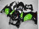 Noir Vert 08-12 EX250 Carénages Moto