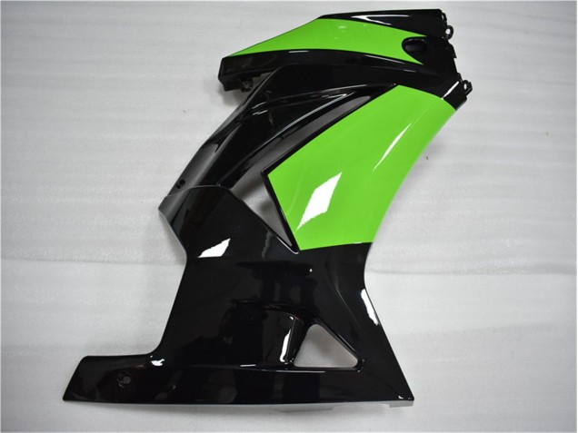 Noir Vert 08-12 EX250 Carénages Moto