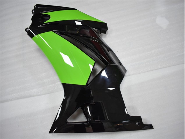 Noir Vert 08-12 EX250 Carénages Moto