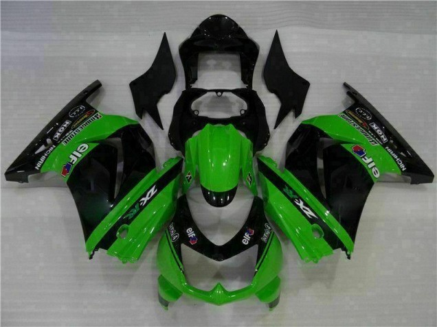 Noir Vert 08-12 EX250 Carrosserie Moto Noir Vert 08-12 EX250 Carrosserie Moto