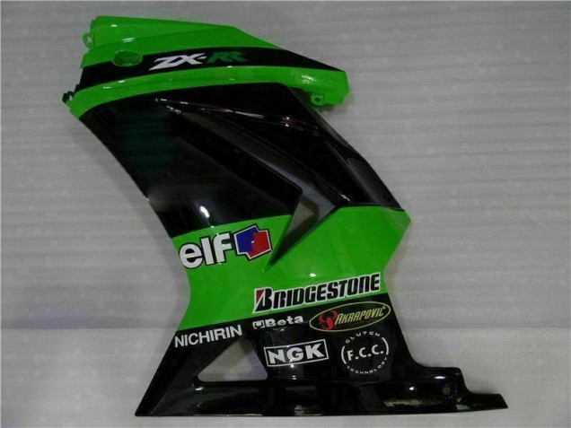 Noir Vert 08-12 EX250 Carrosserie Moto Noir Vert 08-12 EX250 Carrosserie Moto
