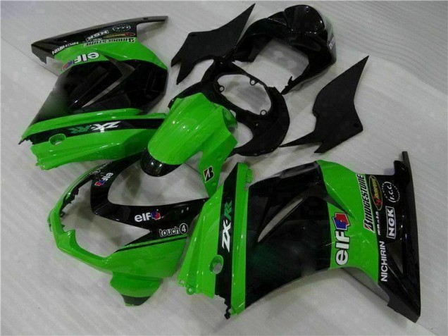 Noir Vert 08-12 EX250 Carrosserie Moto Noir Vert 08-12 EX250 Carrosserie Moto