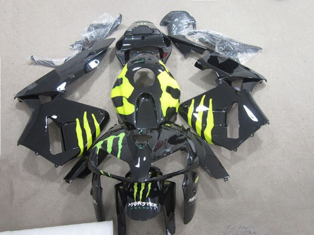Noir Vert Monster 05-06 CBR600RR Carénage Moto Noir Vert Monster 05-06 CBR600RR Carénage Moto