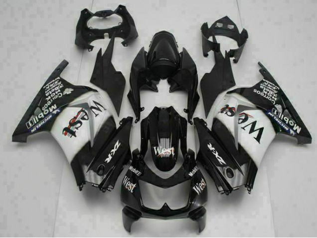 Noir West 08-12 EX250 Carénage Moto Noir West 08-12 EX250 Carénage Moto