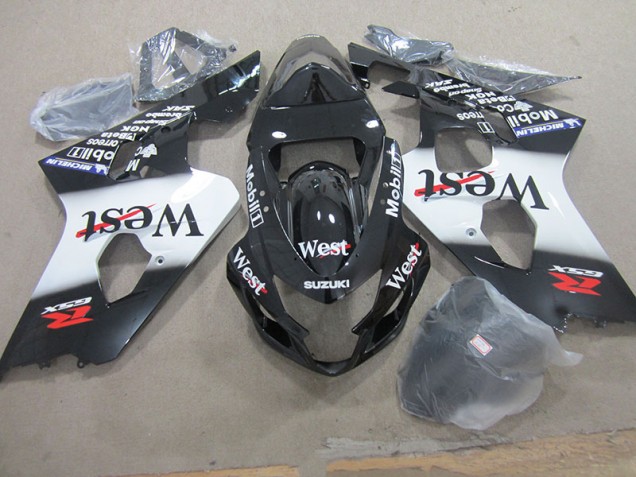 Noir West Mobil 04-05 GSXR 750 Carénage Moto Noir West Mobil 04-05 GSXR 750 Carénage Moto