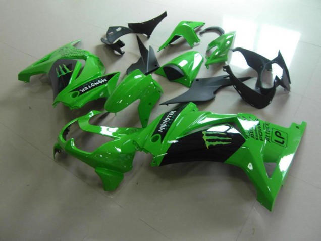 Nouveau Vert Monster 08-12 ZX250R Carénage Moto Nouveau Vert Monster 08-12 ZX250R Carénage Moto