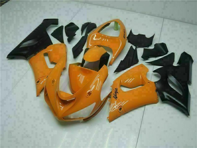 Orange 05-06 ZX6R Carénage Moto Orange 05-06 ZX6R Carénage Moto