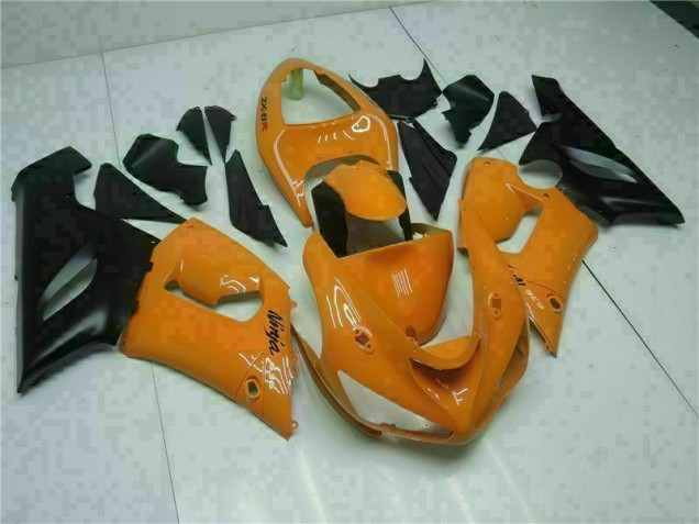 Orange 05-06 ZX6R Carénage Moto Orange 05-06 ZX6R Carénage Moto