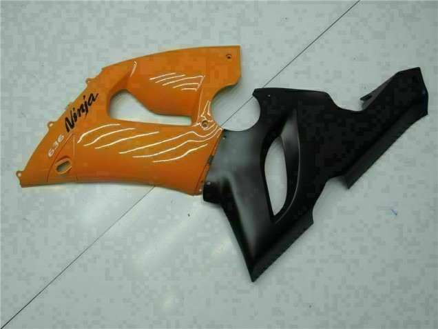 Orange 05-06 ZX6R Carénage Moto Orange 05-06 ZX6R Carénage Moto