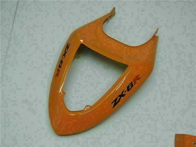 Orange 05-06 ZX6R Carénage Moto Orange 05-06 ZX6R Carénage Moto