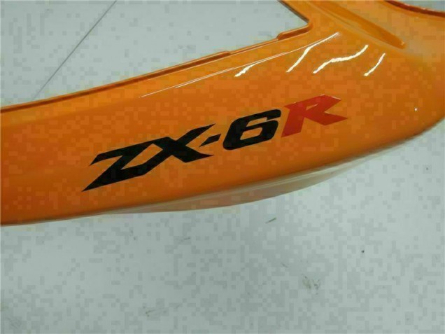 Orange 05-06 ZX6R Carénage Moto Orange 05-06 ZX6R Carénage Moto