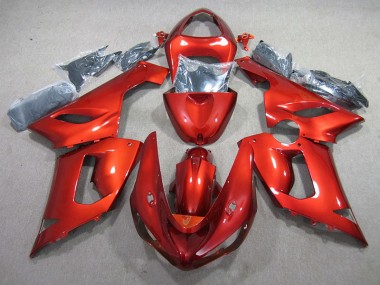 Orange 05-06 ZX6R Carénages Moto
