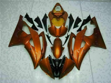 Orange 08-16 YZF R6 Carénages Moto