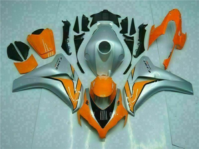 Orange Argent 08-11 CBR1000RR Carénages Moto Orange Argent 08-11 CBR1000RR Carénages Moto