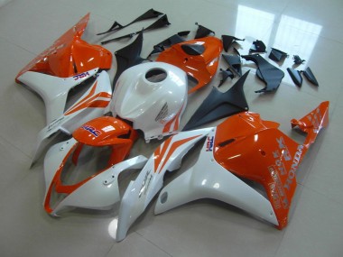 Orange Blanc Nacré 09-12 CBR600RR Carénage Moto